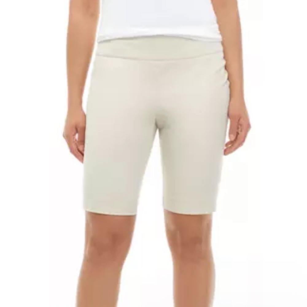Crown & Ivy Women's Ashley Pull On Bermuda Shorts